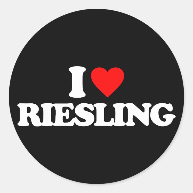 ADESIVO EU AMO O RIESLING (Frente)