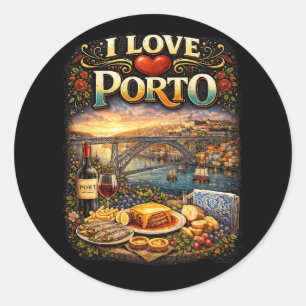 Adesivo Eu Amo Porto