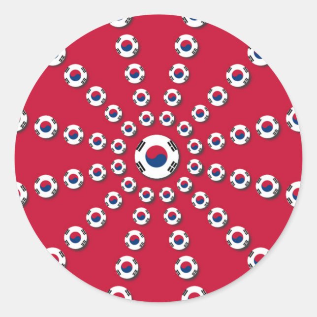 Adesivo Eu amo Red (Frente)