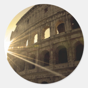 Adesivo Eu amo Roma - Colosseum