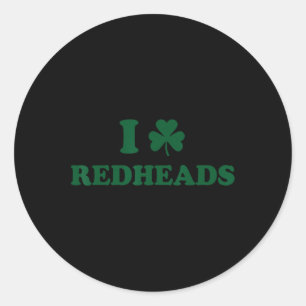 Adesivo Eu Amo Ruivas Irlandesas Por 1