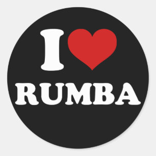 Adesivo Eu Amo Rumba