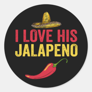 Adesivo Eu Amo Seu Jalapeno Cinco De Mayo