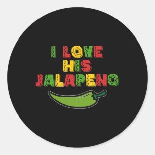 Adesivo Eu Amo Seu Jalapeno Eu Amo Seus Tacos Cinco Engraç