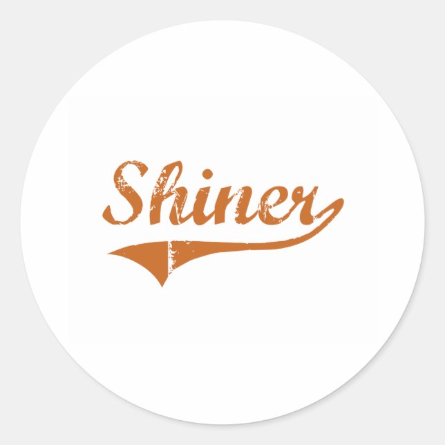 Adesivo Eu amo Shiner Texas (Frente)