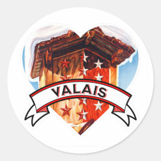 Adesivo Eu Amo Valais