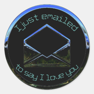 Adesivo Eu Apenas Enviei Um Mão-De-Obra Para Dizer Que Eu