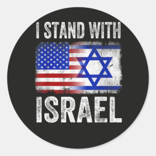 Adesivo Eu Apoio Israel