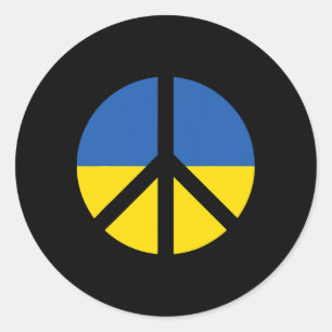 Adesivo Eu Apoio Ucrânia Fica Com a Ucrânia Bandeira Ucran