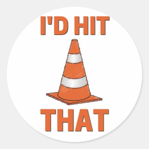 Adesivo Eu atingiria aquela engraçada macaquinha de laranj