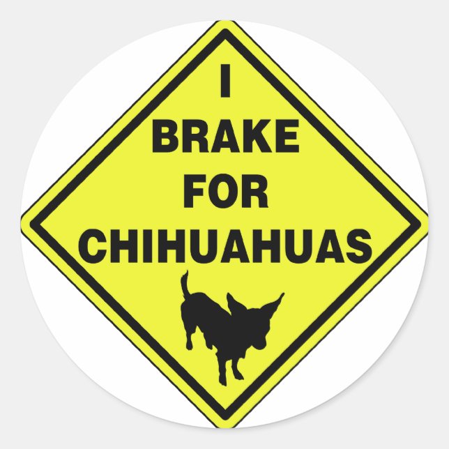 Adesivo Eu Braço Para Chihuahuas (Frente)