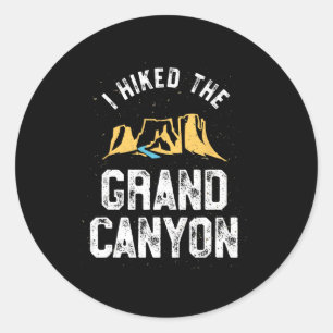 Adesivo Eu Caminhei Camiseta Do Grand Canyon - Arizona Cam