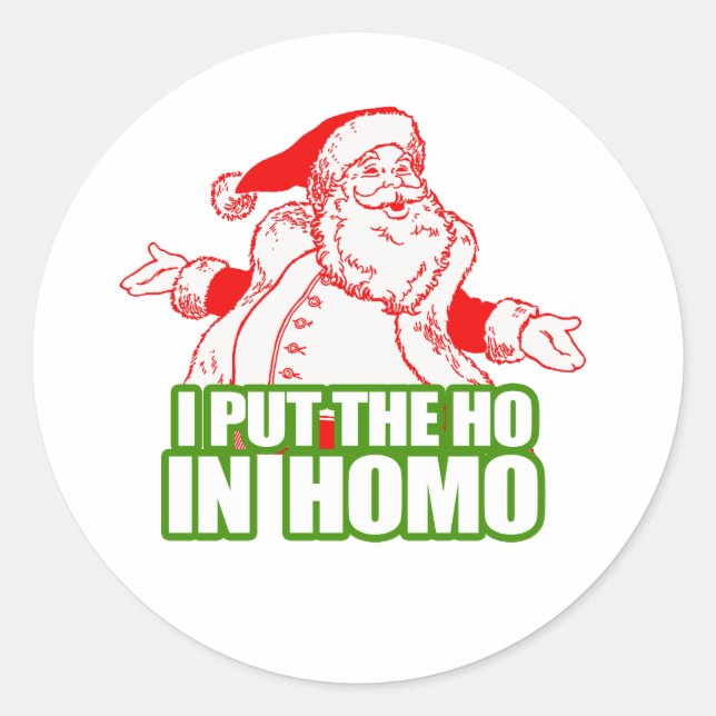 ADESIVO EU COLOQUEI O HO EM HOMO (Frente)