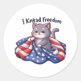 Adesivo Eu Conheço Liberdade - Engraçado Viciado em Gato P
