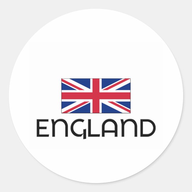 ADESIVO EU CORAÇÃO A INGLATERRA (Frente)