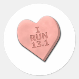 Adesivo Eu corro 13.1