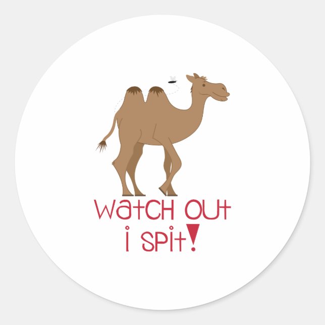 Adesivo Eu cuspo (Frente)