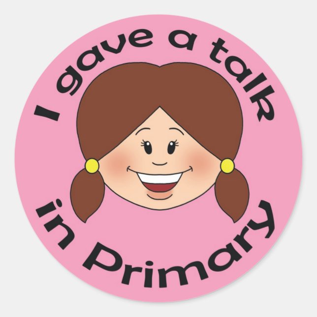 Adesivo Eu dei uma palestra (Frente)