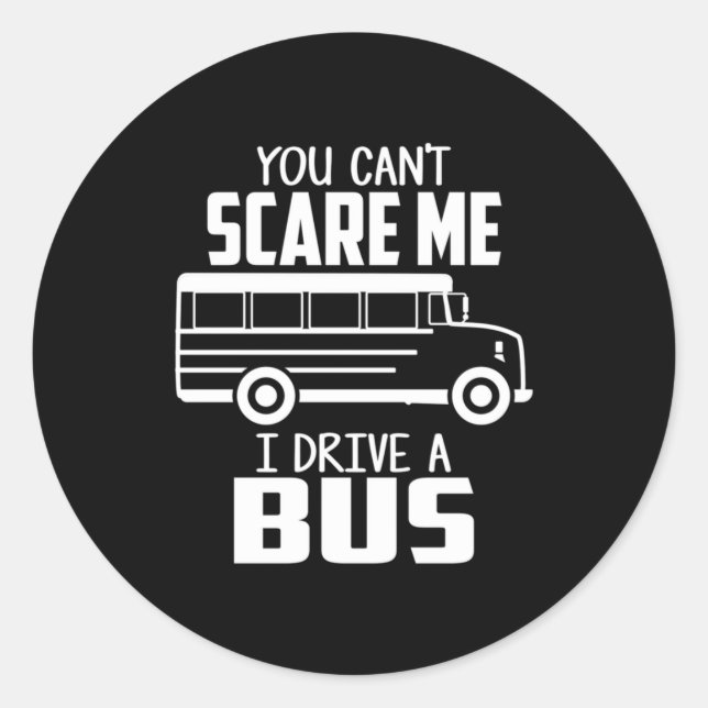 Adesivo Eu Dirigo Um Ônibus (Frente)