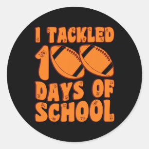 Adesivo Eu Encontrei 100 Dias De Futebol De Garotos Escola