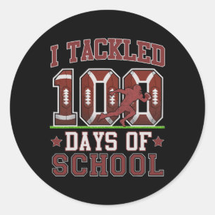 Adesivo Eu Encontrei 100 Dias De Futebol Escolar 100º Dia 