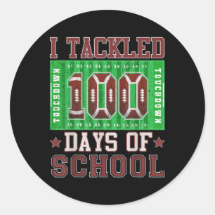 Adesivo Eu Encontrei 100 Dias De Futebol Escolar 100º Dia