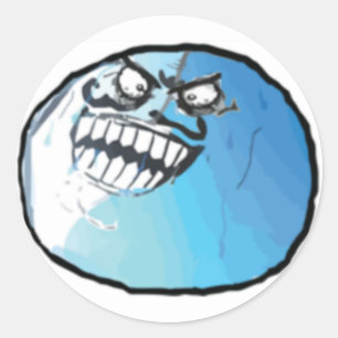 Adesivo Eu encontrei-me Meme cómico