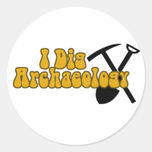Adesivo Eu escavo a arqueologia