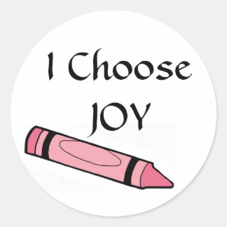 Adesivo Eu escolho JOY
