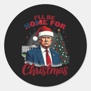 Adesivo Eu estarei em casa para o Pai da Casa Branca de Na