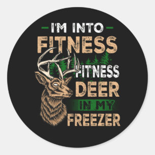 Adesivo Eu estou na Malhação Ajustado Deer em Meu Frio Hun