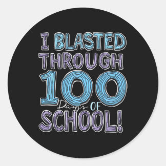 Adesivo Eu Explodi Por 100 Dias De Escola