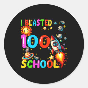 Adesivo Eu Explodi Por 100 Dias De Escola 100º Dia De Chá