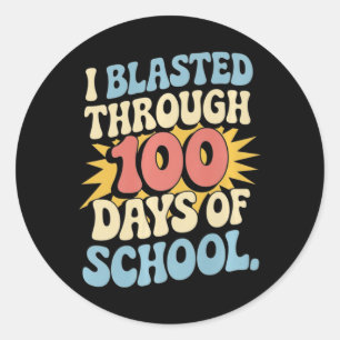 Adesivo Eu Explodi Por 100 Dias De Escola 100º Dia Kin