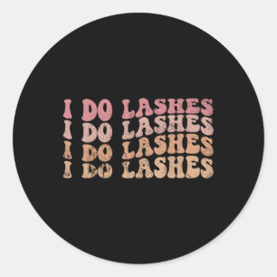 Adesivo Eu Faço Lash Tech Lash Eu Faço Lashes