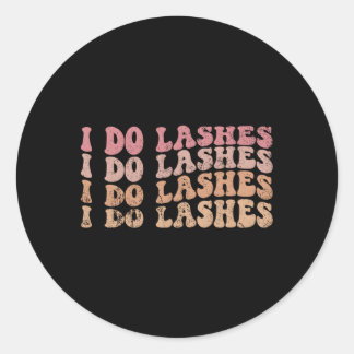 Adesivo Eu Faço Lash Tech Lash Eu Faço Lashes