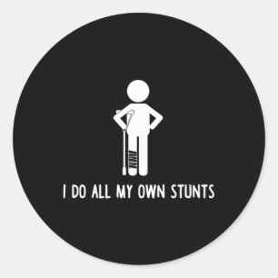 Adesivo Eu Faço Todas As Minhas Próprias Pedras.