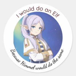 Adesivo Eu faria um Elf