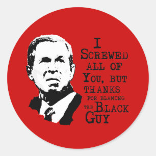 Adesivo Eu ferrei todos vocês, menos obrigados por culpar