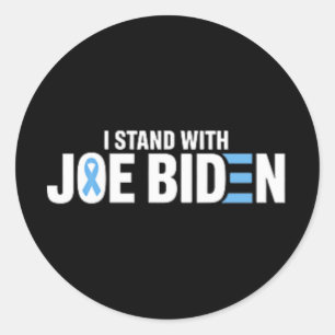 Adesivo Eu Fico Com Joe Biden