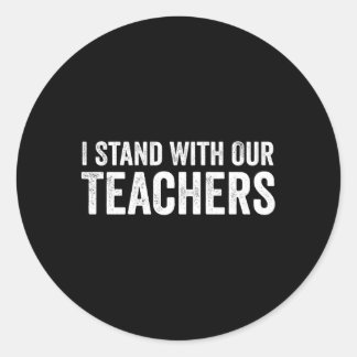 Adesivo Eu Fico Com Nossos Professores Contra Book Banni