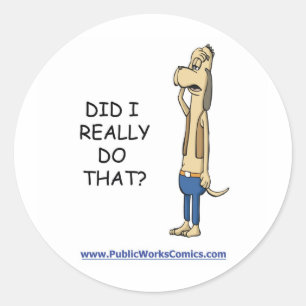Adesivo Eu fiz realmente aquele?