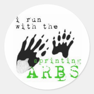 Adesivo Eu funciono com o ARBS SPRINTING