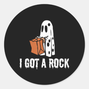 Adesivo Eu Ganhei um Rock Halloween