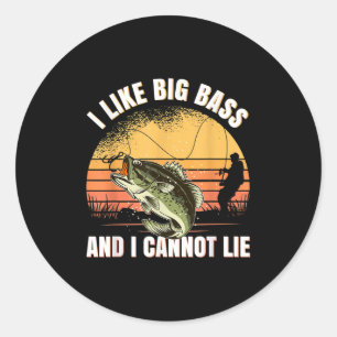 Adesivo Eu Gosto de Grande B E Não Posso Mentir Pesca