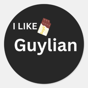 Adesivo eu gosto de guylian