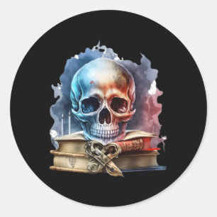 Adesivo Eu Gosto De Livros E Horror De Gótica Crônica