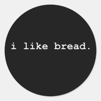 Adesivo Eu Gosto De Pão Minimalista Fazendo Sourdough