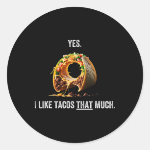 Adesivo Eu Gosto De Tacos Que Muito Cinco De Mayo