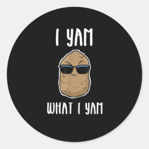 Adesivo Eu Grito O Que Eu Sou Engraçado Yam Sweet